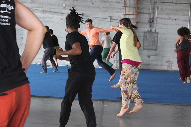 Frey Faust teaching an intensive at MOC in July 2017. Photo credit @ Vitali Kononov